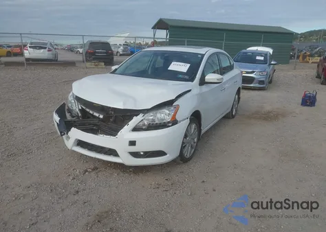 2014 Nissan Sentra Sl из США, поврежденный, VIN 3N1AB7AP8EY307287